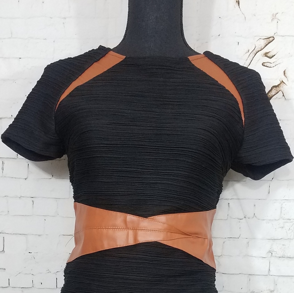 New york and company black dress